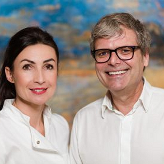 Karina Kruzynska und Dr. Karsten Schwartz